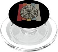 cervello retrò vintage intelligenza umana Psyche PopSockets PopGrip per MagSafe