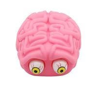 Cervello Squishy - Giocattolo a pressione di simulazione 3,15 x 3,54 pollici | Giocattoli Fidget, interessante riduzione 'ansia da decompressione, palla da gioco sensoriale a forma di cervello per
