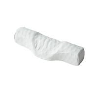 Cervical Orthopedic Neck Pillow Help Sleep And Protect The Pillow Neck Household Memory Foam Breathable And Washable Travel(White)