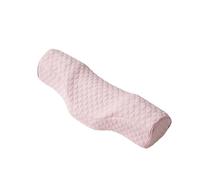 Cervical Orthopedic Neck Pillow Help Sleep And Protect The Pillow Neck Household Memory Foam Breathable And Washable Travel(Pink)