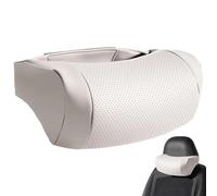 cervicale per auto | regolabile in pelle universale, per collo per poggiatesta auto, per viaggi e guida in SUV, berlina, campeggio