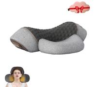 Cervifix Home Pro Massager, Cervifix Neck Pillow, 2025 New 3 in 1 Neck Massager for Home (Light Gray)