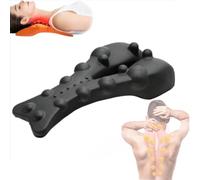 Cervipoint Trigger Point Massager, Trapezius Trigger Point Massager, Suboccipital Release Tool Myofasical Release Neck and Shoulder Pain Posture Corrector for Muscle Pain Relief (Black)