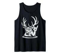 Cervo Cervo Punk Rock Rocker Heavy Metal Canotta