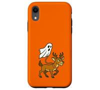 Cervo che cammina con fantasma volante - caccia cacciatore Wisconsin Custodia per iPhone XR