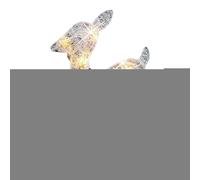 Cervo di Natale con luci - Schiuma Ferro esterno, Cantiere Vacanze, Decorazione delle Renne del Festival, Scultura a Campana | Decorazione prato illuminata per Il Giardino Pat