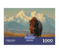 Cervo e Ragazzo Jigsaw 1000Pcs Animaux de la Prairie Puzzle Classic Adulti Ragazzi Gioco Familiare Idea Regalo Uomo Donna 70x50cm/1000pcs