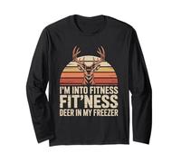 Cervo Fitness nel Mio congelatore Caccia ai Cervi Maglia a Manica