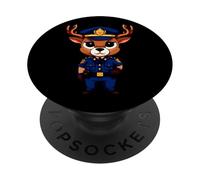 Cervo Polizia PopSockets PopGrip Adesivo