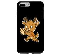 Cervo Rugby cattura Cartone animato Custodia per iPhone 7 Plus/8 Plus