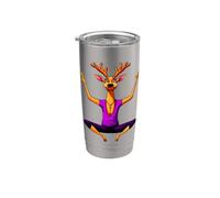 Cervo Yoga Bicchiere termico in acciaio inox doppia parete