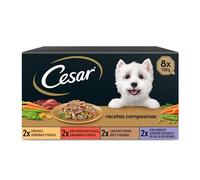 Cesar 8 Ricette di Campagna Mini Filetti in Salsa per Cane 150 g