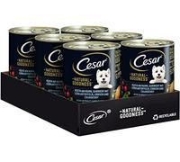 Cesar Barattolo di latta naturale con pollo, 6 X 400 G