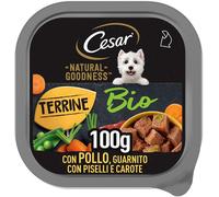 CESAR NATURAL GOODNESS POLLO, PISELLI & CAROTE 100 GR.