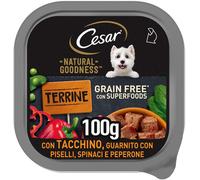 Cesar Ciotola Naurale Bontà senza Cereali Con Tacchino 16 X 100g (21,19 €/ KG)