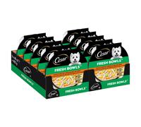 Cesar Fresh Bowls Umido per cane - 10 x 85 g Pollo in salsa