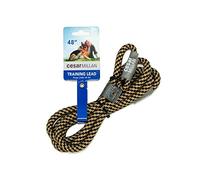 Cesar Millan Slip Lead Leash™ - Il guinzaglio da allenamento con collare antiscivolo offre un maggiore controllo e la possibilità di apportare correzioni rapide e delicate (regolare, nero/marrone)