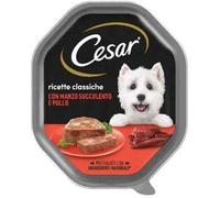 Cesar Ricette Classiche Patè con Manzo e Pollo Vaschetta 150g
