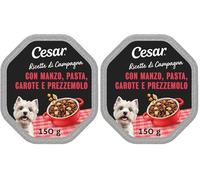 Cesar Ricette di Campagna con Manzo - 14 Vaschette (Confezione da 2)