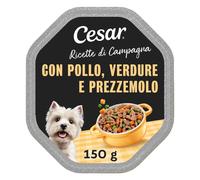 Cesar Ricette di Campagna con Pollo e Misto di Verdurine - 14 Vaschette