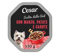Cesar Scelta Dello Chef Cibo Umido Per Cane Delizie Di Stagione Con Manzo