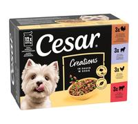 Cesar Selezione Carne e Verdure in Salsa - 12 x 100 g
