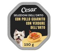 Cesar Selezioni dell'orto Cibo per Cane con Pollo con cuore di verdure dell'orto