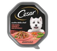 CESAR SCELTA DELLO CHEF MANZO, VERDURE & RISO INTEGRALE 150 GR.