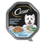 Cesar Vaschetta con Pesce, Riso Integrale e Verdure 150gr - Pasto completo e leggero