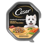 Cesar Vaschetta con Pollo, Verdure e Prezzemolo 150gr - Preparato con ingredienti naturali
