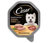 Cesar Vaschette 28 x 150 g Umido per cane - Ricette Classiche: Pollo e Manzo
