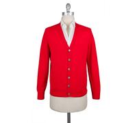 Cesare Attolini Rosso Maglione - Cardigan - Piccolo/48 - (KW109T12POP)