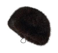 Cesare Gaspari - Cappello in Finta Pelliccia - - Accessories - Donna - Marrone - ONE SIZE