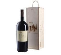 Cesari Jema Corvina Veronese IGT 2016 - Vino morbido, speziato e armonico - 13,50% vol. - Bottiglia da 1,5 l in confezione regalo in legno (Confezione da 6)
