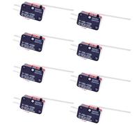 CESFONJER 8 Pezzi Mini Interruttore a Levetta SPDT Micro Interruttore Leva Lunga, micro interruttori di finecorsa V-153-1C25