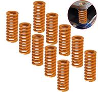 CESFONJER Stampante 3D molle 10pcs, compressione molla,0.31 in od 0.78 di lunghezza compressione m3 vite carico leggero,Creality cr-10 10s S4 Ender 3 scheda madre inferiore Connect livellamento