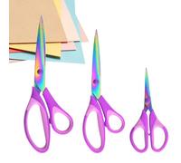 Cesie per Hobby e Creatività - Taglierina per Tessuti da 3 Pezzi,Forbicine da Scrapbooking - per Quilting, Creazione di Carte Fai da Te, Aula Scolastica, Lavori a Uncinetto, Ufficio Scuola e Ambiente