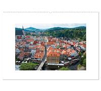 Ceský Krumlov - Böhmisch Krumau (Wandkalender 2026 DIN A2 quer), CALVENDO Monatskalender: ¿eský Krumlov, deutsch Krumau, ist eine der schönsten Städte Tschechiens
