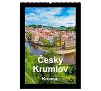 Cesky Krumlov Krumau (Wandkalender 2026 DIN A2 hoch), CALVENDO Monatskalender: Bilder aus Cesky Krumlov - Krumau