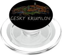 Cesky Krumlov Repubblica Ceca Viaggio Souvenir Storico Città Regalo PopSockets PopGrip per MagSafe