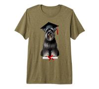 Cesky Terrier - Cappello per Diploma, Laureato Maglietta Premium