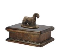 Cesky Terrier - urna esclusiva con l'immagine di un cane Art Dog IT