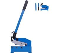 Cesoia da banco per metalli da 200 mm, taglierina manuale per lamiere dacciaio, barre piatte e tonde, utensile a ghigliottina per impieghi gravosi