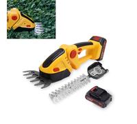 Cesoia Elettrica a Batteria, Tagliasiepi a Batteria, Tagliaerba Portatile Ergonomico, Lama in Acciaio SK5 Antiruggine, per Piccoli Giardini, Cura delle siepi..... (Spina UE)