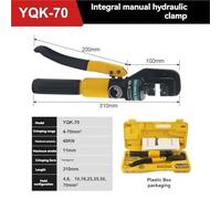 Cesoia idraulica per barre d'armatura, Pinze Idrauliche Manuali Yqk-70-120-240-300, Pinza Crimpatrice Con Becco In Rame E Alluminio, Integrale, Filo For Elettricisti,Potenza di taglio(YQK-70)