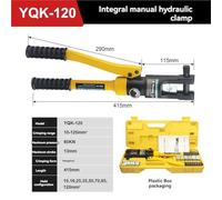 Cesoia idraulica per barre d'armatura, Pinze Idrauliche Manuali Yqk-70-120-240-300, Pinza Crimpatrice Con Becco In Rame E Alluminio, Integrale, Filo For Elettricisti,Potenza di taglio(YQK-120)