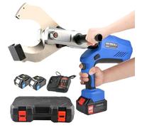 Cesoia idraulica per cavi, 150 kN-250 kN, cricchetto con montaggio su batteria e display digitale a LED, 2x4,0 Ah, per in alluminio rame da 85 mm/105 mm/120 mm