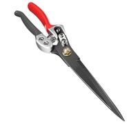 Cesoia per erba e pecora, manico resistente all'usura, in acciaio, doppia taglierina con molla forte, adatta per bovini e pecore ergonomicamente