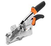 Cesoia per Tagli Obliqui, Forbici per Canaline Multifunzione in Acciaio Cesoia per Taglierina Ad Angolo Regolabile con Lunghezza della Lama di 100 Mm per il Taglio di Legno Tenero, Plastica, PVC e Alt