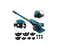 Cesoia per tondini d'acciaio, Piegatubi manuale Dia 10-25mm Multifunzione Acciaio Rame Tubo Piegatrice Tipo di leva Utensili for piegare tubi for impieghi gravosi Per l'edilizia